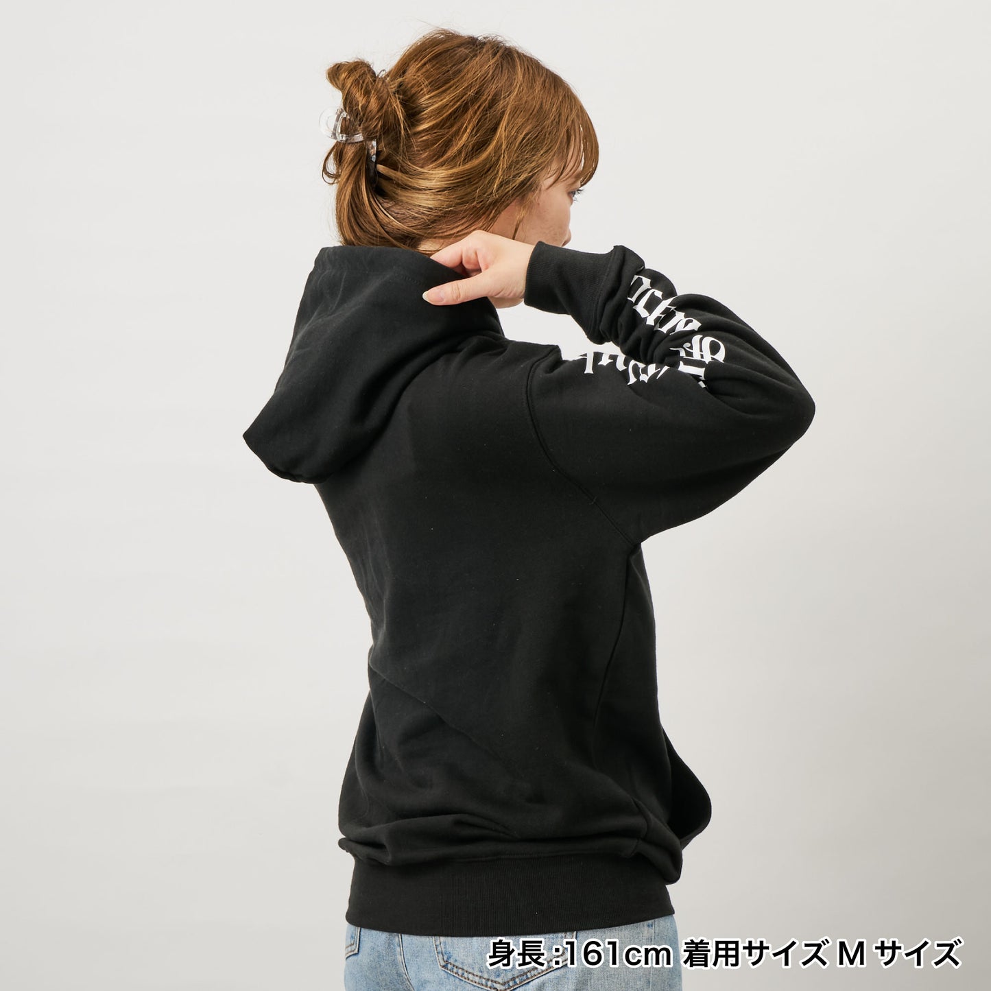 ロゴプルオーバーパーカー(ロング)