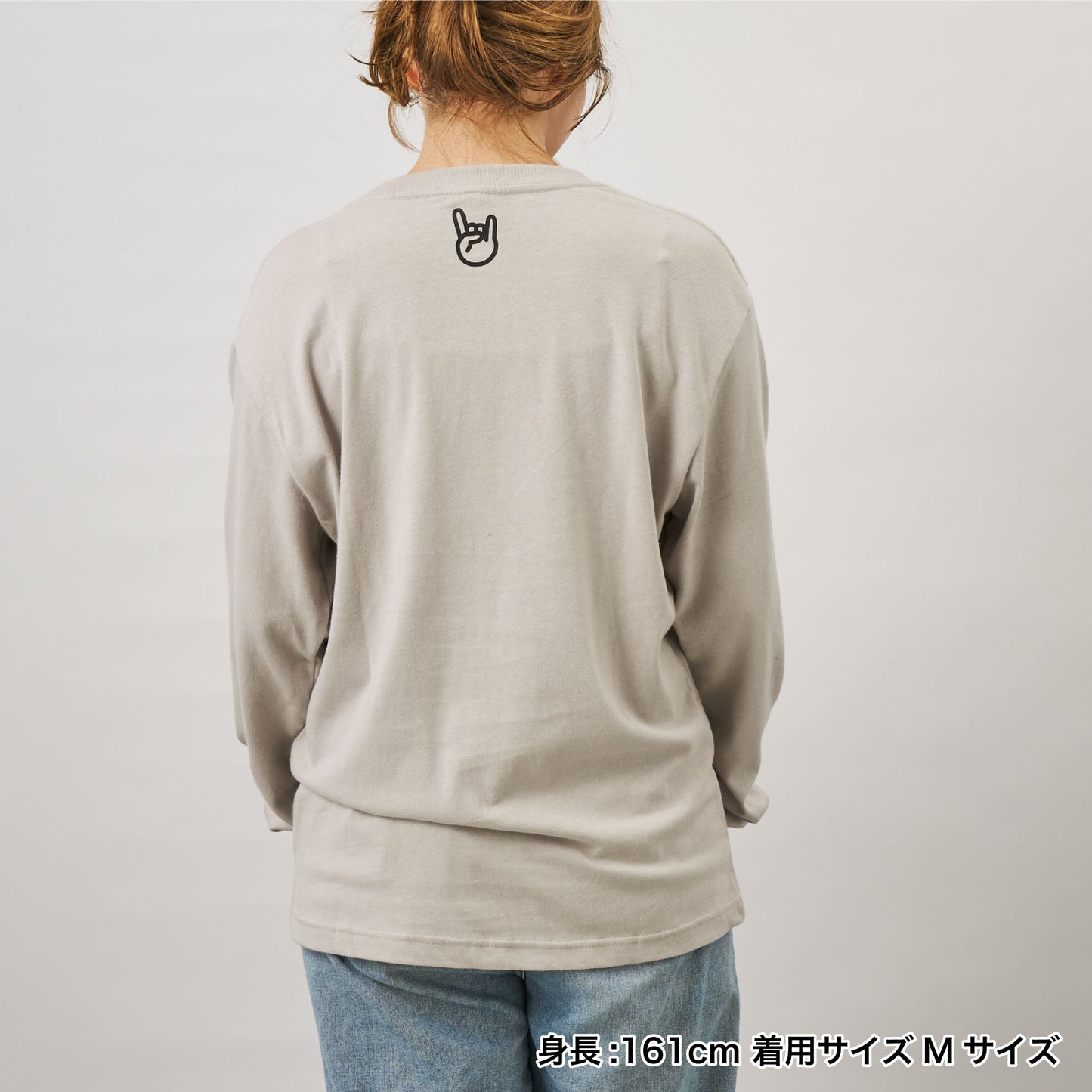ロックスターロングスリーブT(グレー)