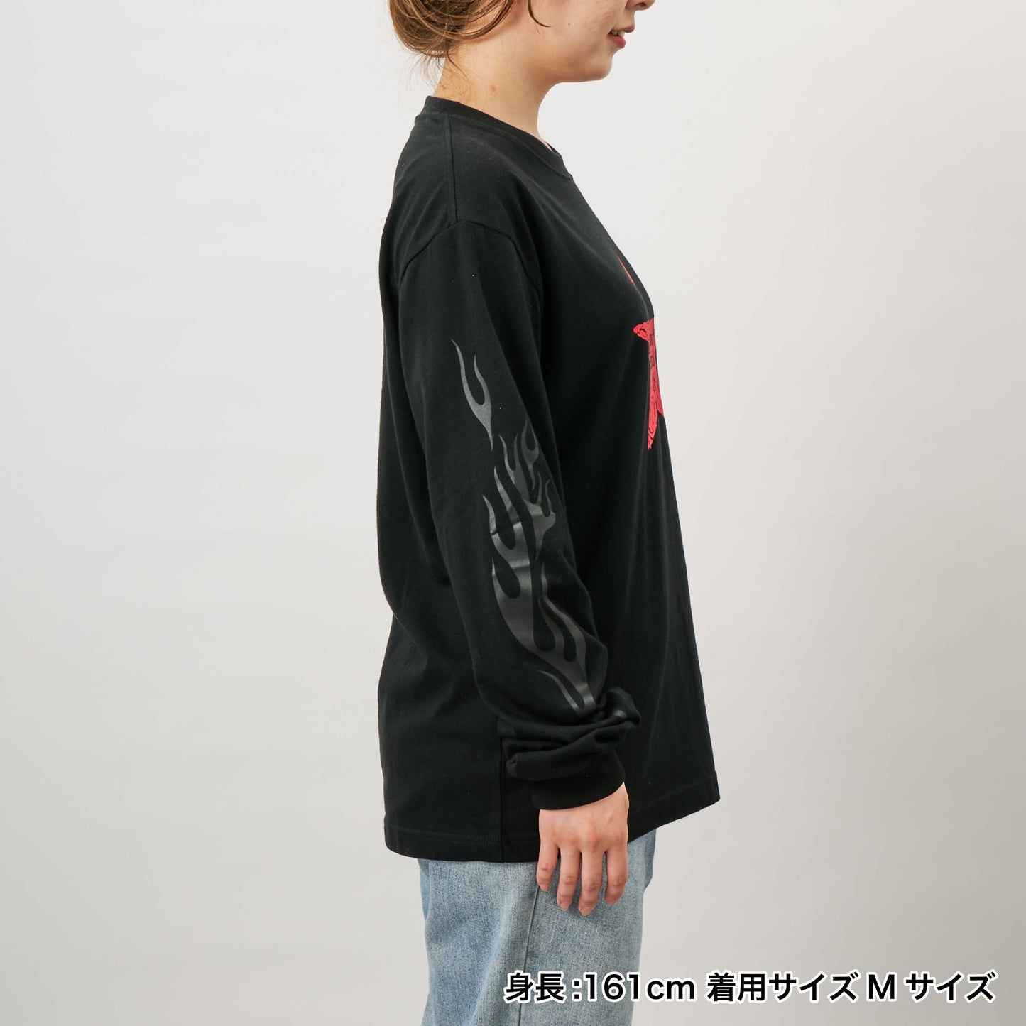 ロックスターロングスリーブT(ブラック)