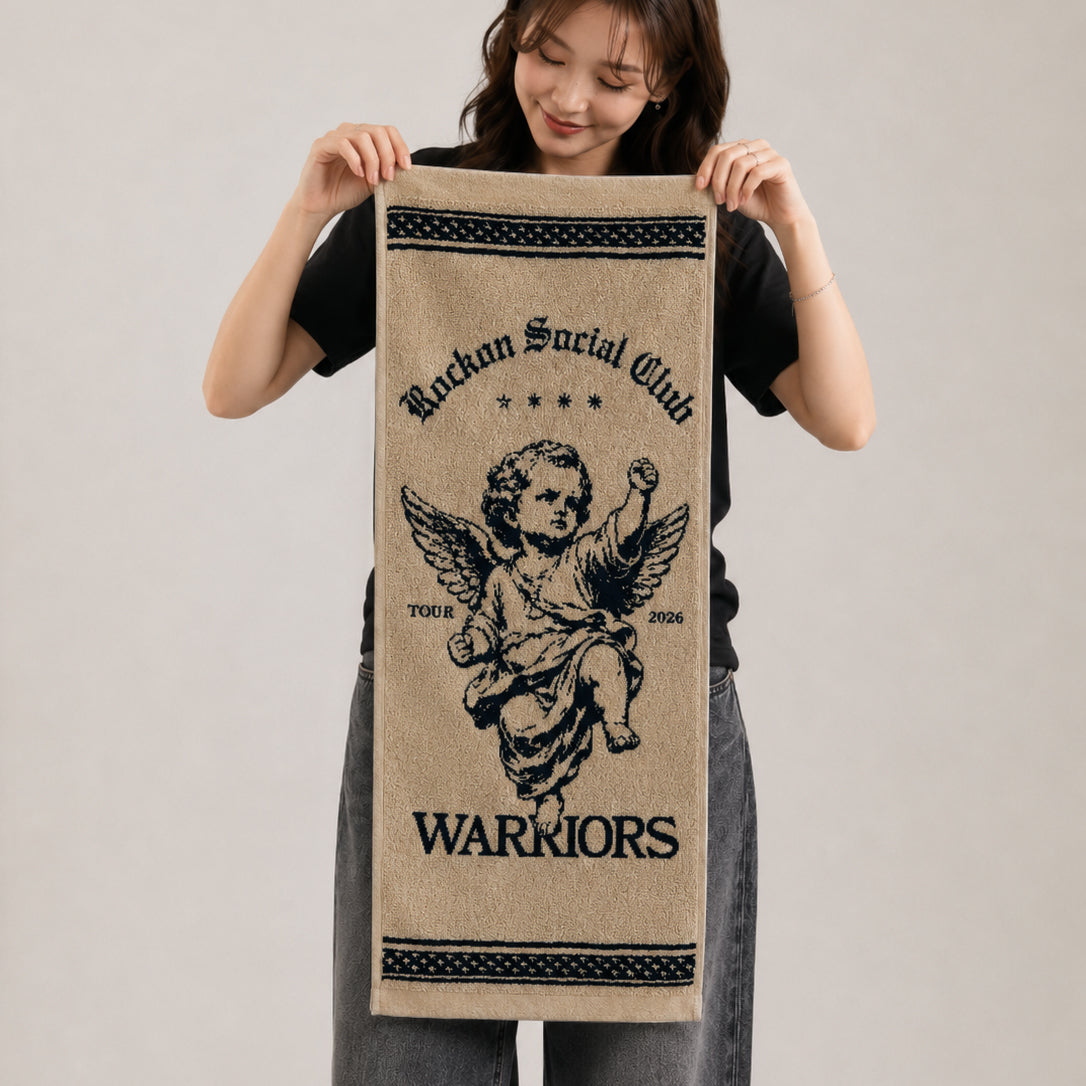 WARRIORSフェイスタオル