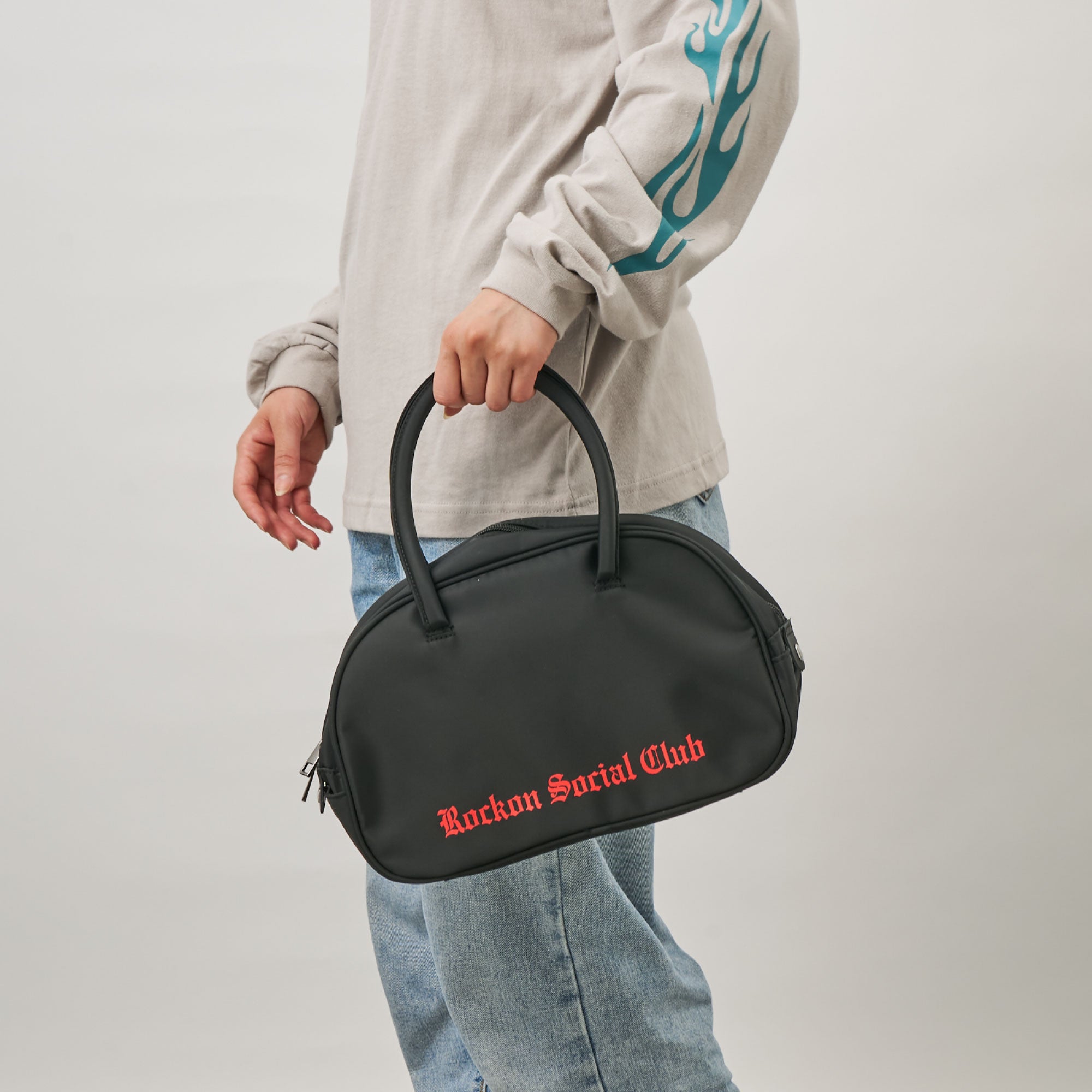 Rockon Social Club ミニボストンバッグ ミニボストンバッグ – Rockon Social Club | NARITA THOMAS SIMPSON