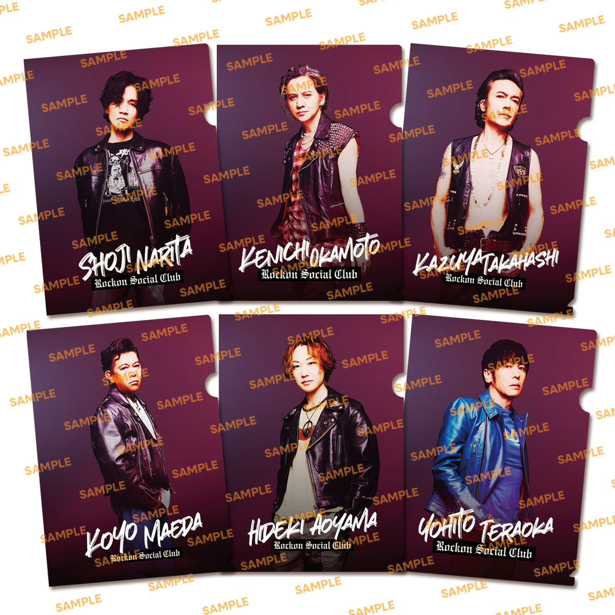 【受注販売】Rockon Social Clubクリアファイル（寺岡呼人）
