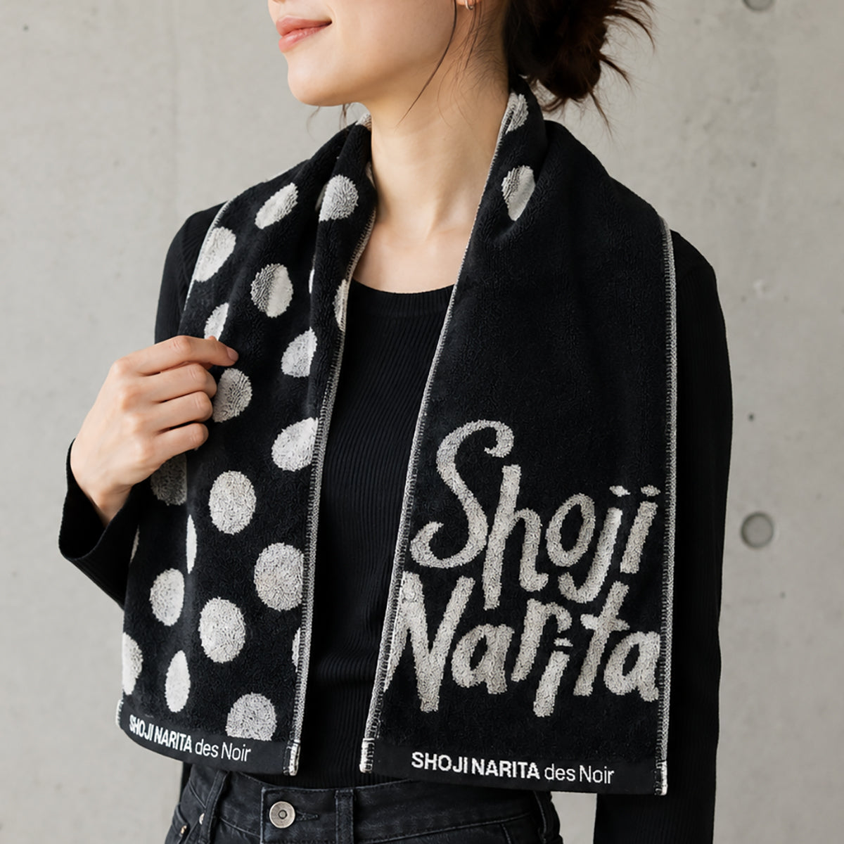des Noir 水玉マフラータオル – Rockon Social Club | NARITA THOMAS
