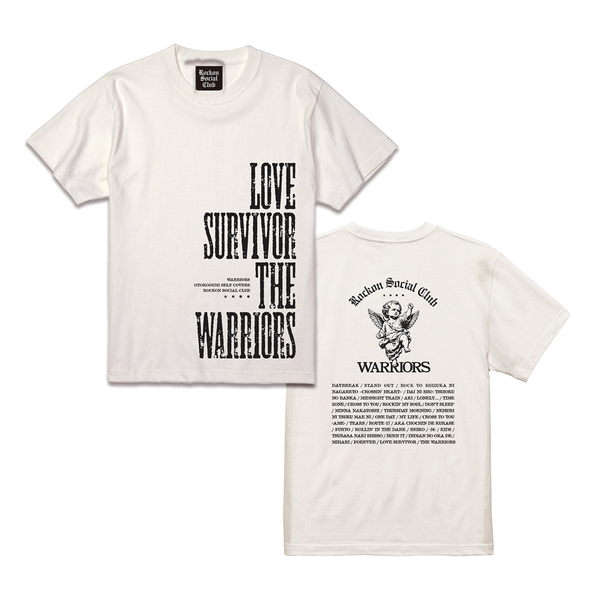 【受注販売】SONG Tシャツ-Rockon Social Club ver.