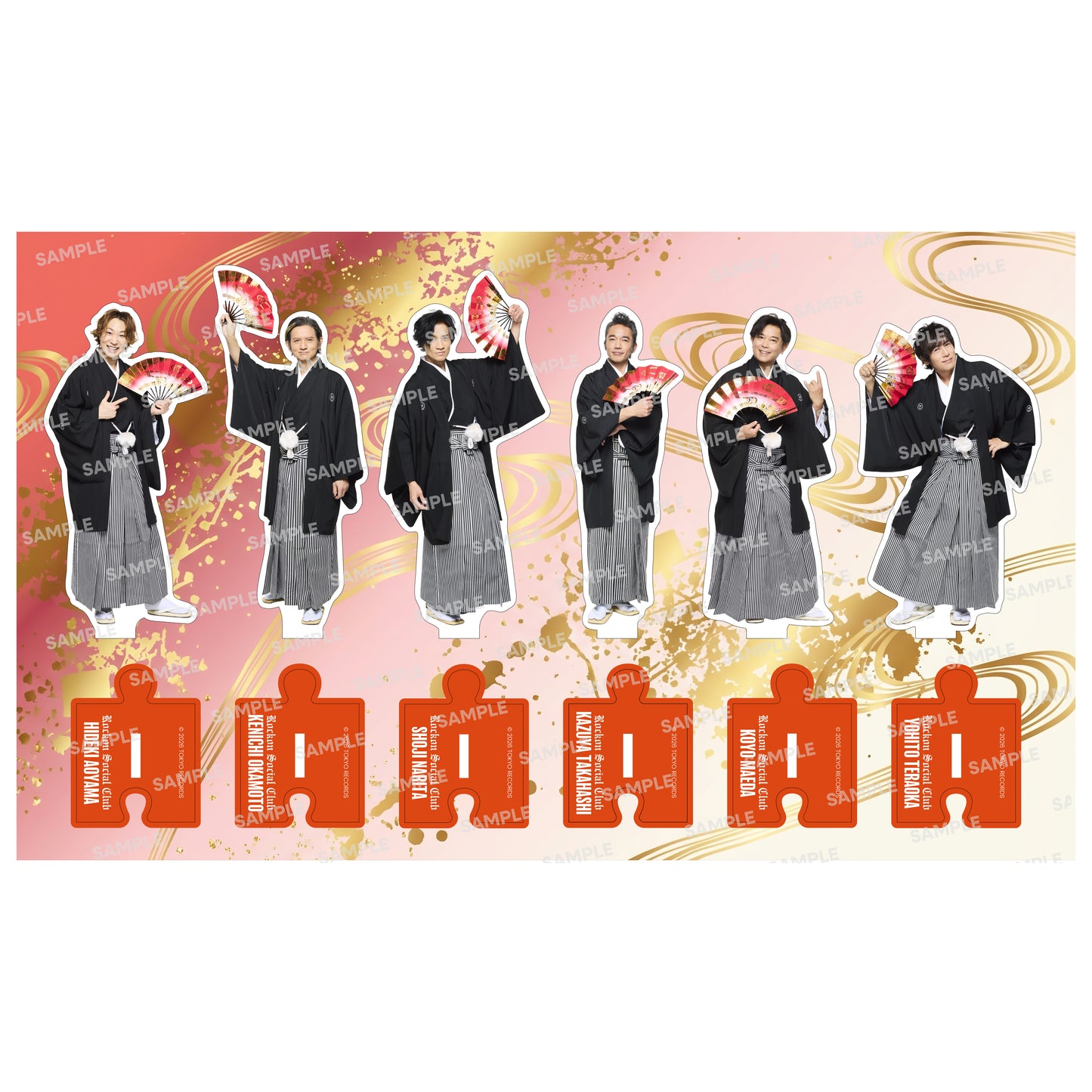 【受注商品】Rockon Social Club アクリルスタンド 新春ver.