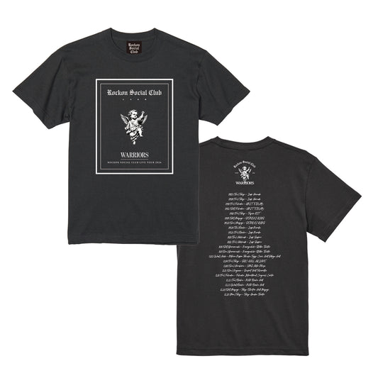 WARRIORS Tシャツ（スモーキーブラック）