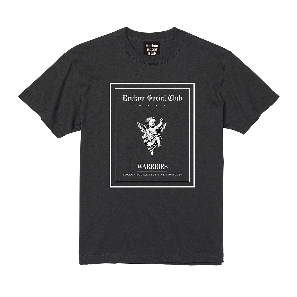 WARRIORS Tシャツ（スモーキーブラック）
