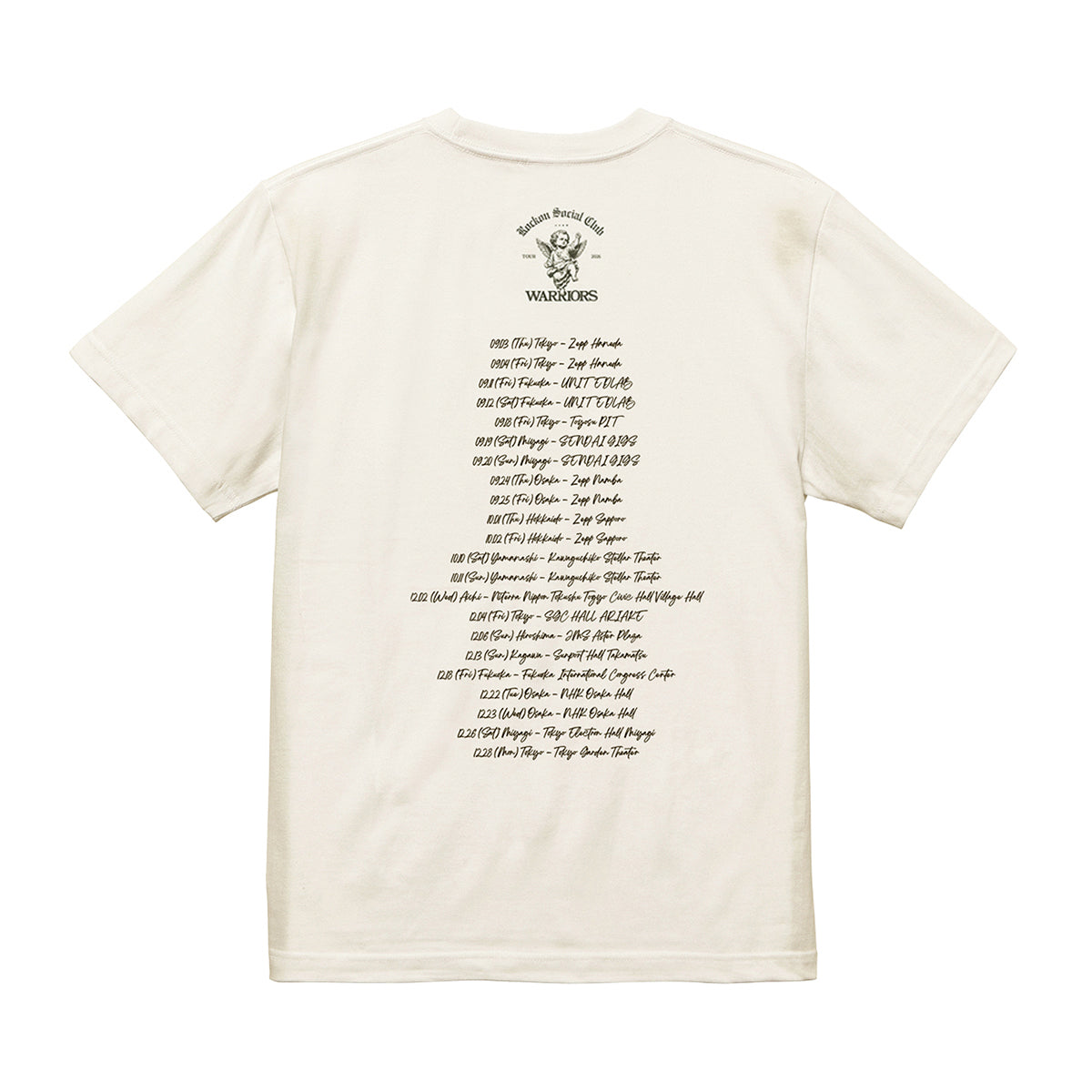 WARRIORS Tシャツ（アイボリー）