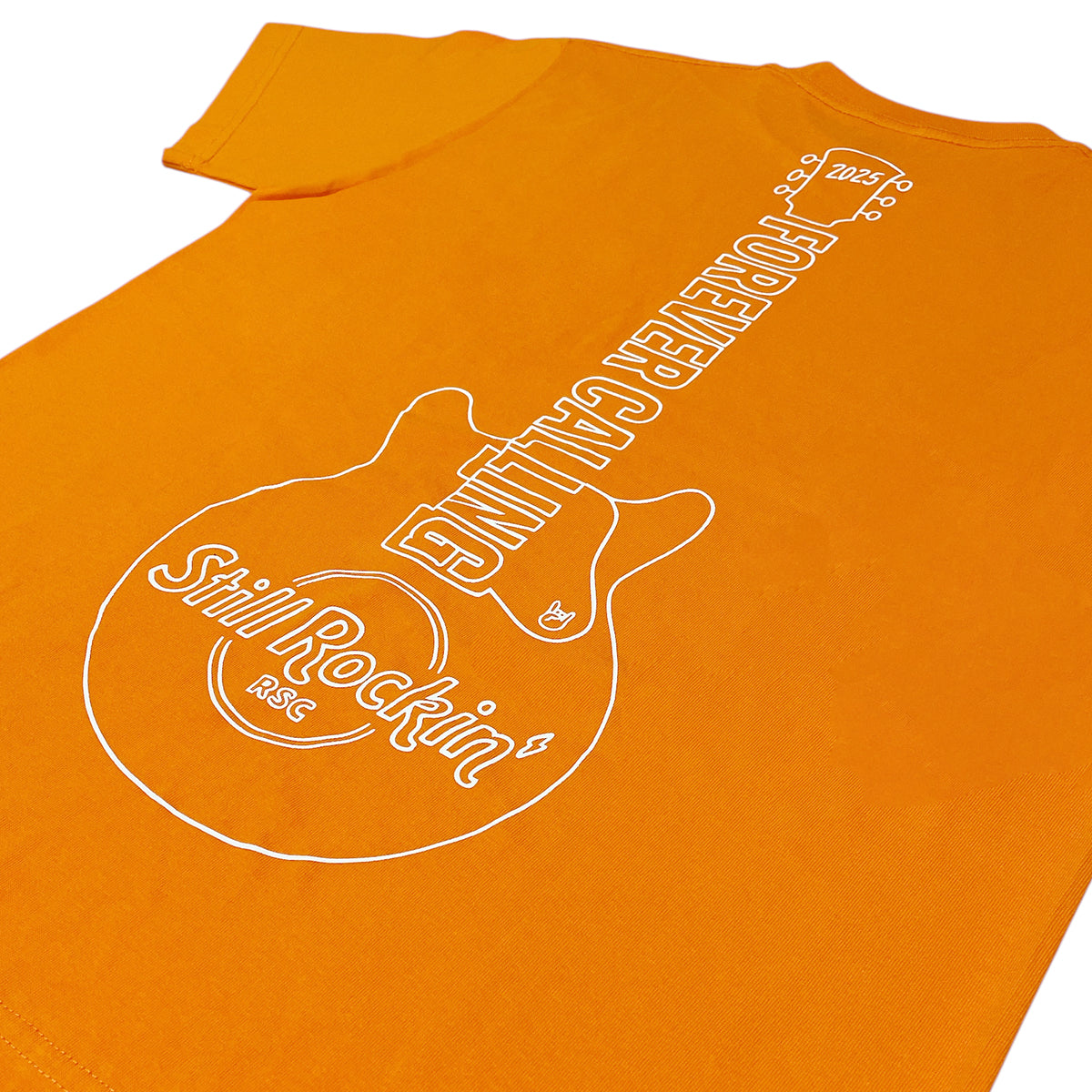 FOREVER CALLING LOGO手書き風Tシャツ（オレンジ）