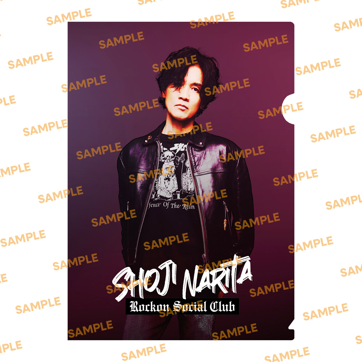 【受注販売】Rockon Social Clubクリアファイル（成田昭次）