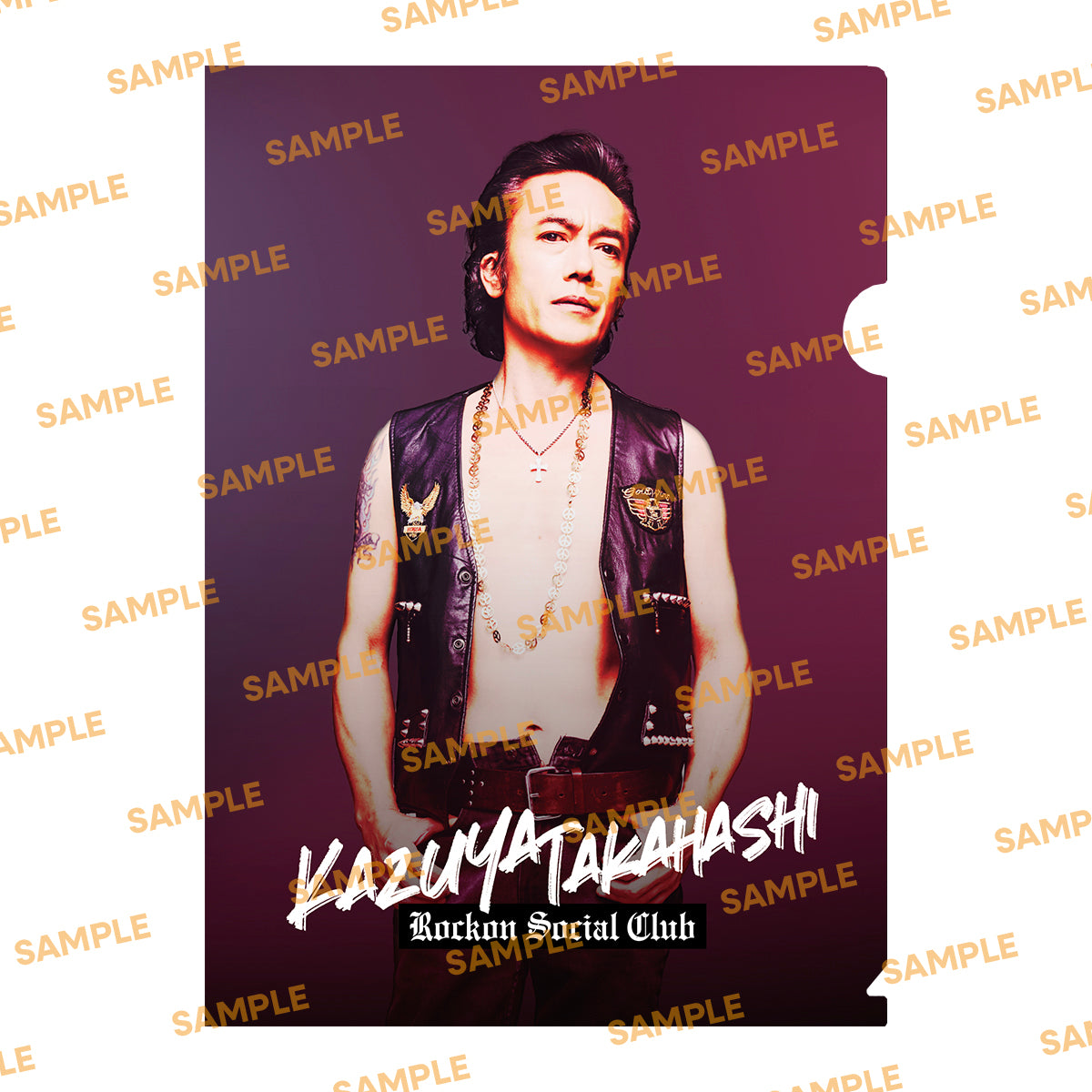 【受注販売】Rockon Social Clubクリアファイル（高橋和也）
